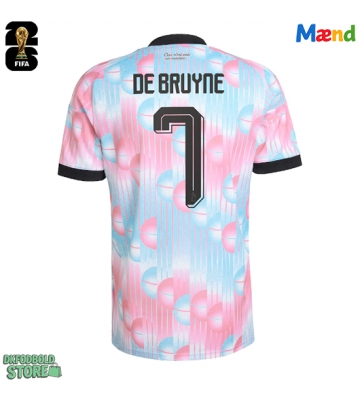 Belgien Kevin De Bruyne #7 Replika Udebanetrøje VM 2026 Kortærmet